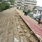 国立市H幼稚園屋根工事：解体工事